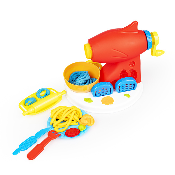Zestaw Maszynka do Makaronu - ciastolina dla dzieci, 3 lata+, Scentos