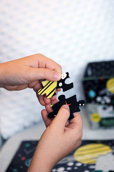 Puzzle świecące w ciemności Kosmos 100 elementów 5+, Mudpuppy