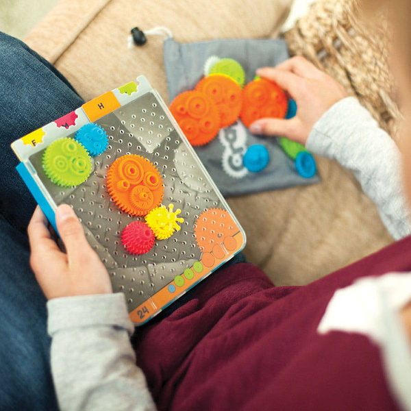 Łamigłówka Kółka Zębate Crankity, Fat Brain Toys