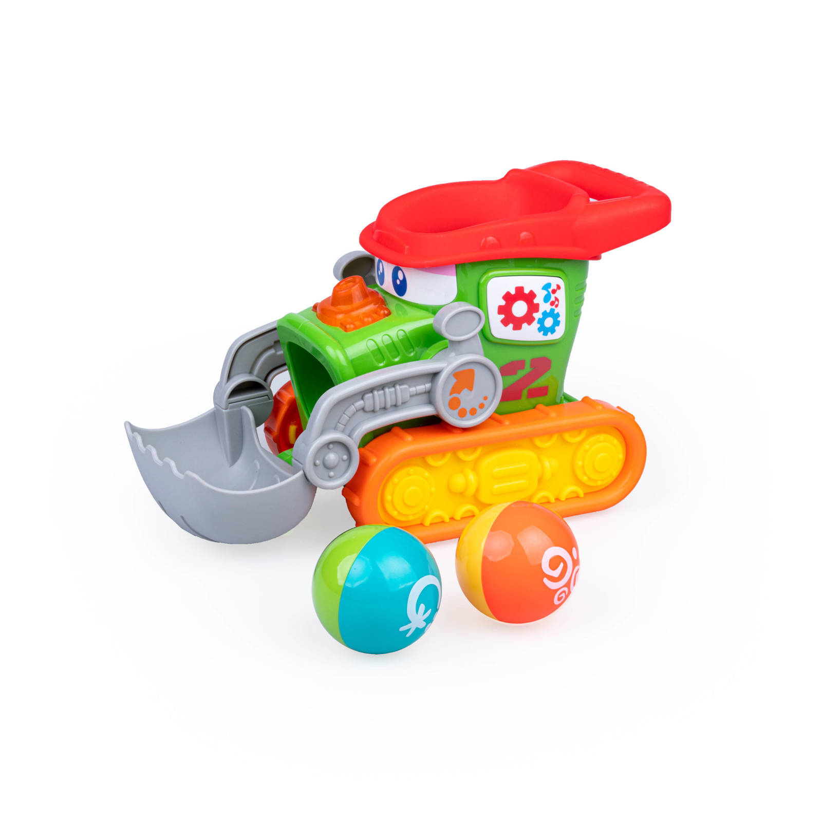 Żonglujący Buldożer Dumel Discovery rozwój i samodzielność