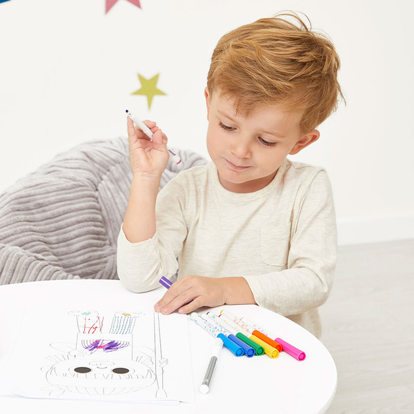 Zestaw kreatywny - Magiczne flamastry zmieniające kolor, 3 lata+, Janod