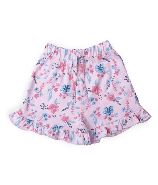 Sinsay Komplet dziewczęcy w kwiaty, 2-częściowy: szorty i koszulka
