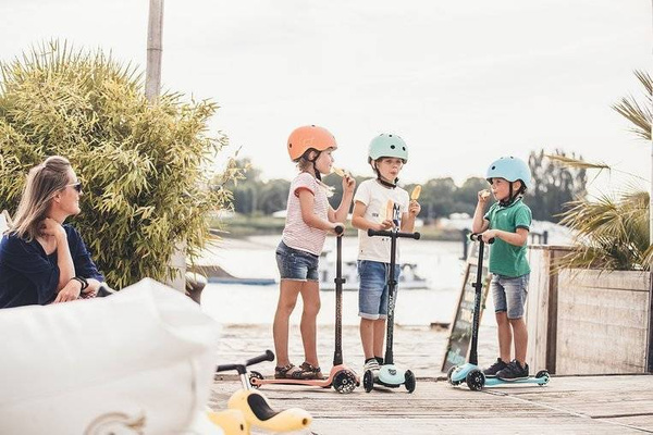 Scoot and Ride Kask dla dzieci 3+ rozm. S-M, kolor: Blueberry