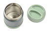 Pojemnik-termos obiadowy ze stali nierdzewnej z hermetycznym zamknięciem 300 ml Mineral grey/Sage green, Beaba