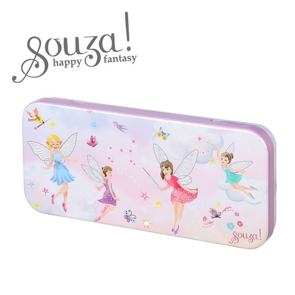 Kosmetyki do makijażu dla dzieci w metalowej kasetce Elf 3 lata+, Souza!