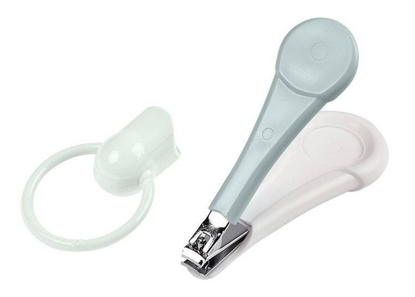 Cążki do paznokci w etui Green Blue, Beaba