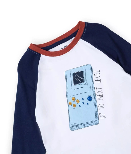 Sinsay Bluzka chłopięca z nadrukiem, z długim rękawem