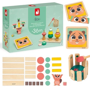 Zestaw zabawek edukacyjnych Box 36 m-cy, Janod