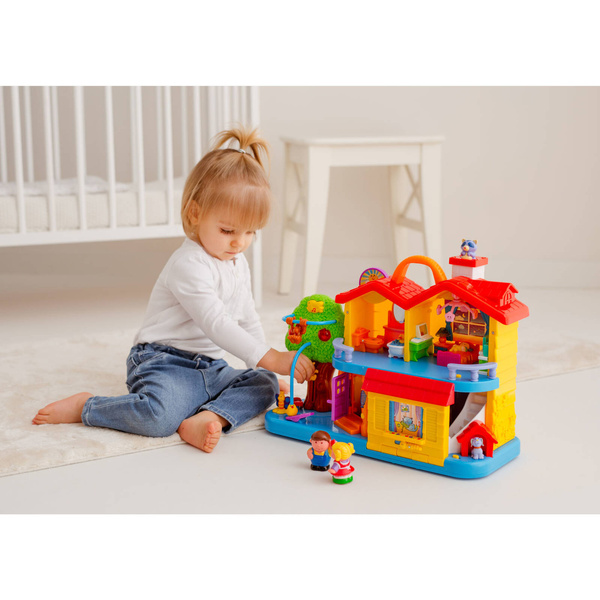 Odkrywczy Domek zabawka interaktywna edukacyjna PL, 12m+, Dumel Discovery