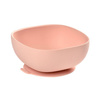 Silikonowa miseczka z przyssawką pink, Beaba