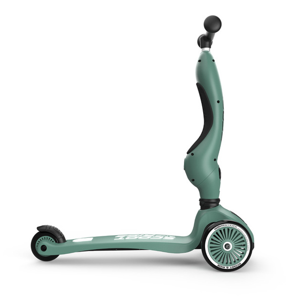 Scoot and Ride HK1 2w1 jeździk i hulajnoga dla dzieci 1-5 lat, kolor: Forest