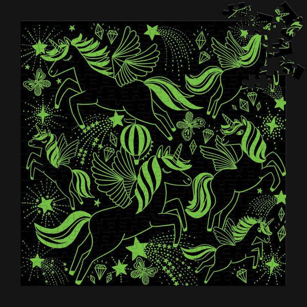 Puzzle świecące w ciemności 300 el 7+, Mudpuppy