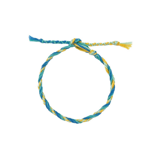 Zestaw kreatywny do tworzenia biżuterii Tęczowe bransoletki 30 szt. 8+, Janod