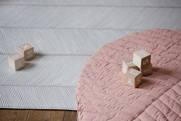 Mata do zabawy z bawełny organicznej w kształcie liścia Leaf Mat Sea Shell, Toddlekind