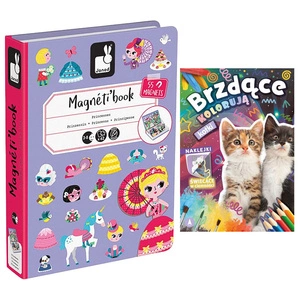 Magnetibook Magnetyczna układanka Księżniczki, Janod