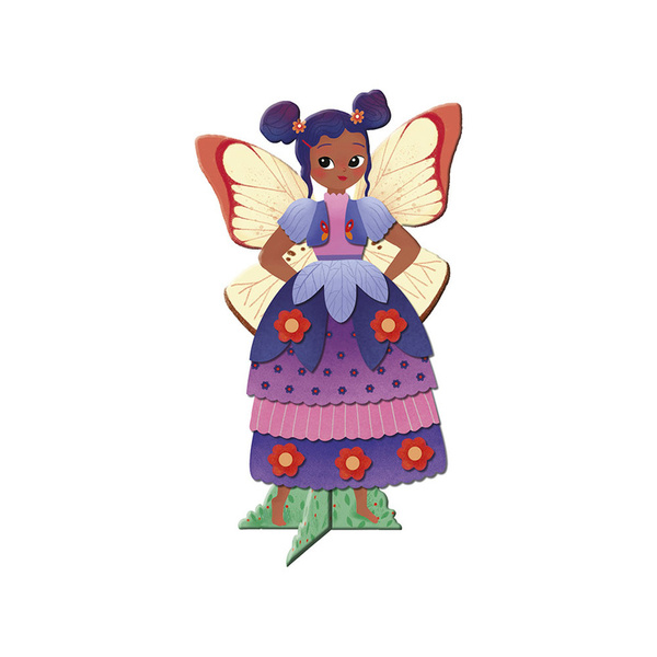 Zestaw kreatywny 11 dekoracji Wróżki Magic Fairies, dla dzieci, 5 lat+, Janod