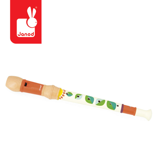 Drewniany flet - instrument muzyczny dla dzieci Gioia, 3 lata+, Janod