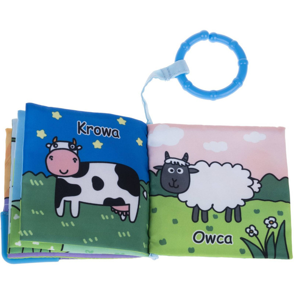 Książeczki Gryzaki 4W1 - zabawki edukacyjne dla dzieci 0 m+, Jolly Baby