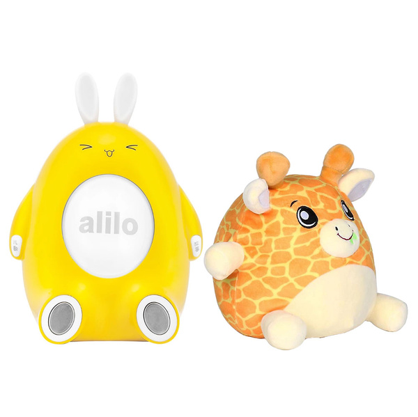 Zabawki interaktywne - Króliczek Happy Bunny - żólty, 3 lata+, Alilo