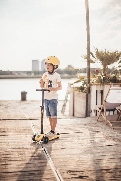Scoot and Ride Kask dla dzieci 3+ rozm. S-M, kolor: Lemon