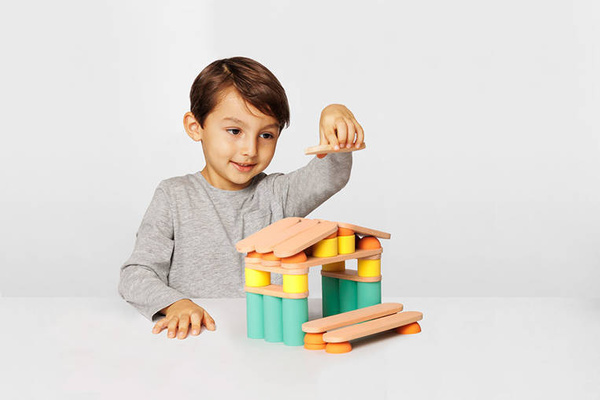 Kreatywny zestaw konstrukcyjny Stix 60 elementów 2+, Oppi