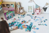 Puzzle z brokatem Syrenki 100 el. 5+, Mudpuppy