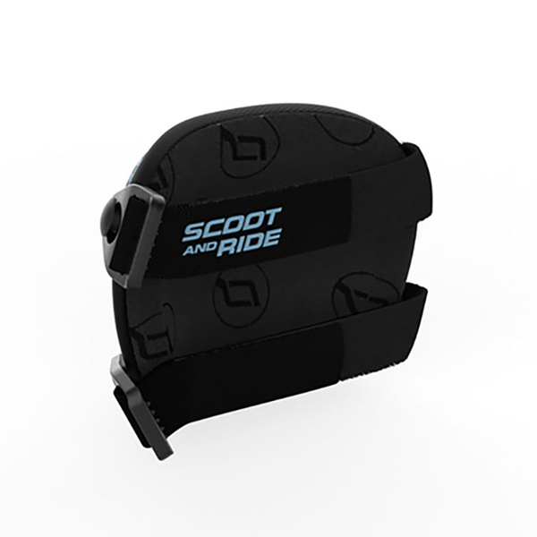 Zestaw: Scoot and Ride Kask dla dzieci 3+ rozm. S-M, kolor: Steel + ochraniacze rozm. S