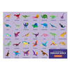 Puzzle Świat dinozaurów z elementami w kształcie dinozaurów 80 elementów 5+, Mudpuppy