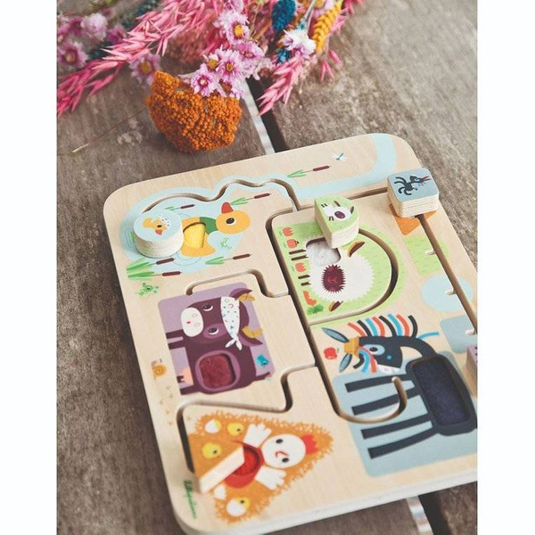 Drewniany labirynt sensoryczny Farma, Lilliputiens