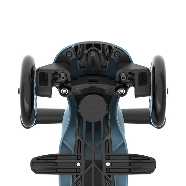 Scoot and Ride HK1 Push and Go 2w1 jeździk i hulajnoga dla dzieci 1-5 lat, kolor: Steel