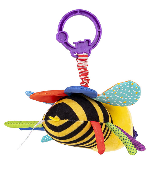Zawieszka do wózka łóżeczka Kolorowa Pszczoła Maja, dla dzieci 0 m+, Balibazoo