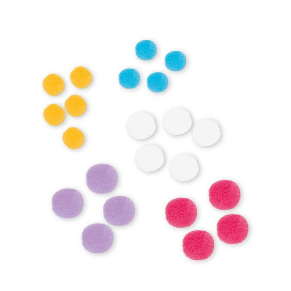 Zestaw kreatywny Pompony My arts & crafts 3+, Janod