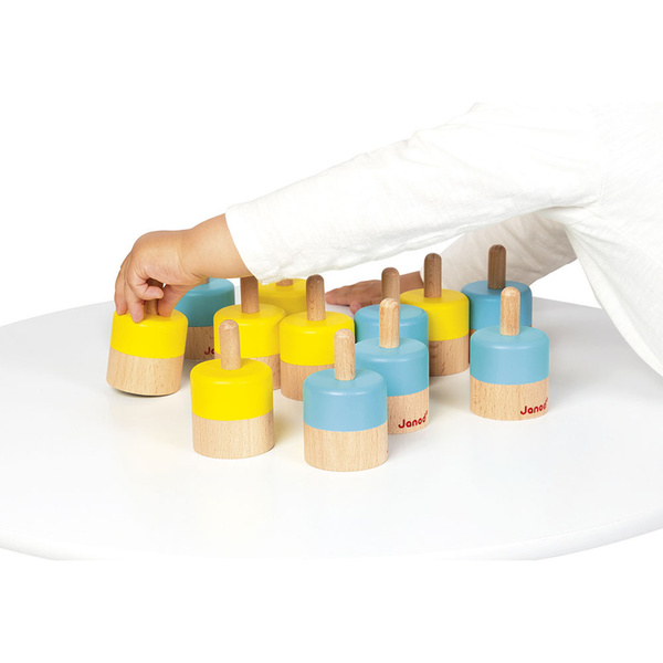 Gra edukacyjna - memory dźwiękowe sensoryczne, dla dzieci 3 lata+, Janod