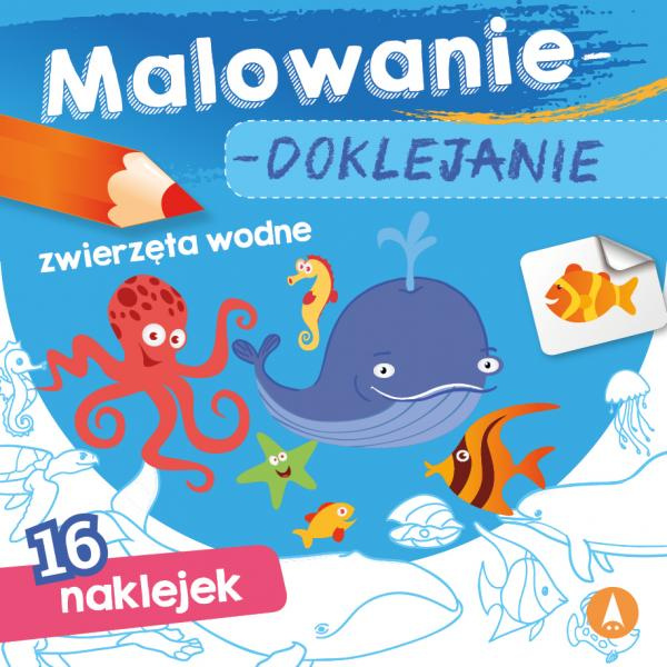 Malowanie-doklejanie. Zwierzęta wodne