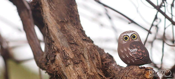 Układanka Puzzle 3D Sowa - zestaw kreatywny dla dzieci 6 lat+, Eugy