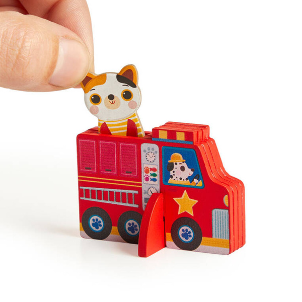 Gra planszowa Straż pożarna na ratunek! 4+, Mudpuppy