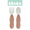 Zestaw pierwszych sztućców - widelec i łyżka dla dzieci, 10 m+, Beaba