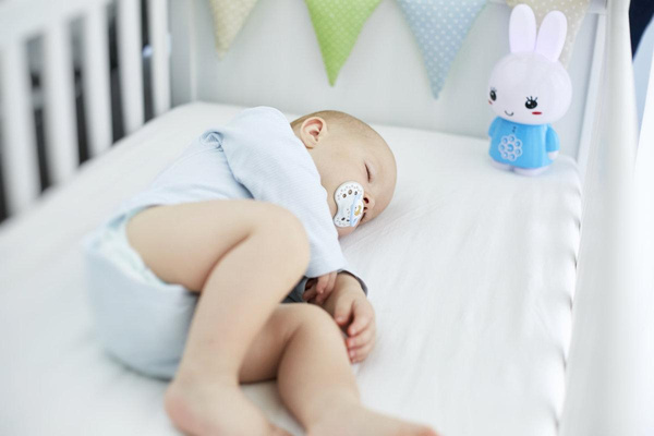 Zabawki interaktywne / edukacyjne - Króliczek Honey Bunny - niebieski, 0 m+, Alilo