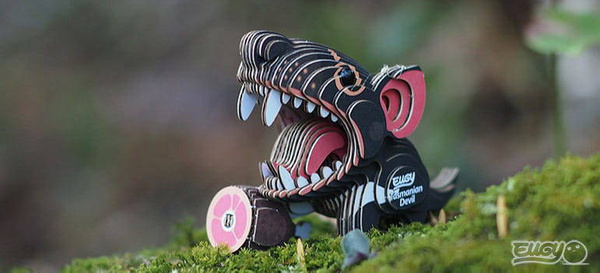 Układanka Puzzle 3D Diabeł tasmański - zestaw kreatywny dla dzieci 6 lat+, Eugy