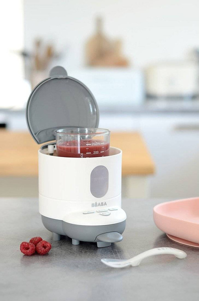 Bib'expresso® Ekspres do mleka 2w1 White/grey, Beaba