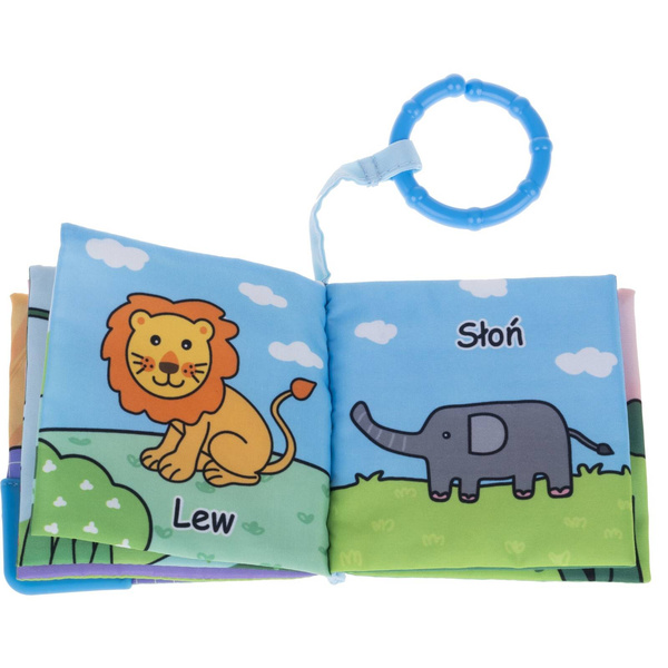 Książeczki Gryzaki 4W1 - zabawki edukacyjne dla dzieci 0 m+, Jolly Baby