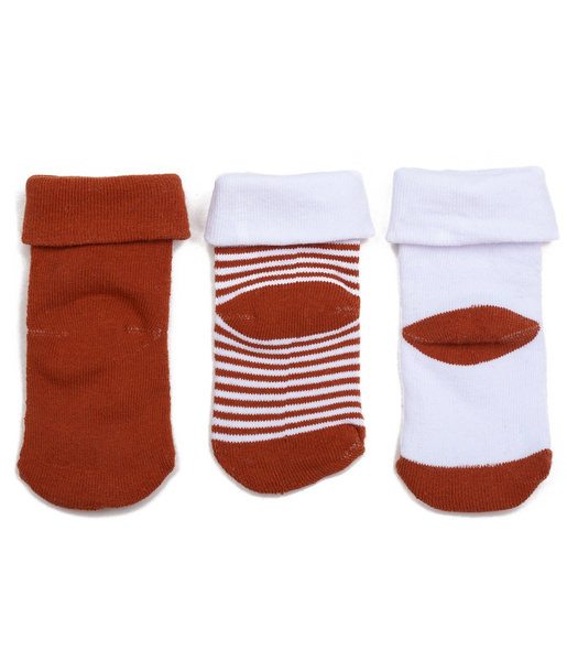 Sinsay Skarpetki chłopięce frotte, gładkie, w paski i ze śpiącym misiem, 3-pak