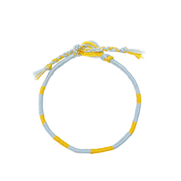 Zestaw kreatywny do tworzenia biżuterii Tęczowe bransoletki 30 szt. 8+, Janod