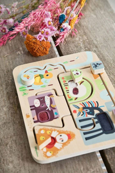 Drewniany labirynt sensoryczny Farma, Lilliputiens