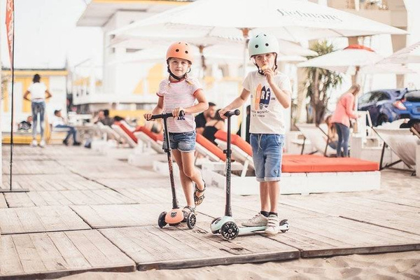 Scoot and Ride Kask dla dzieci 3+ rozm. S-M, kolor: Peach