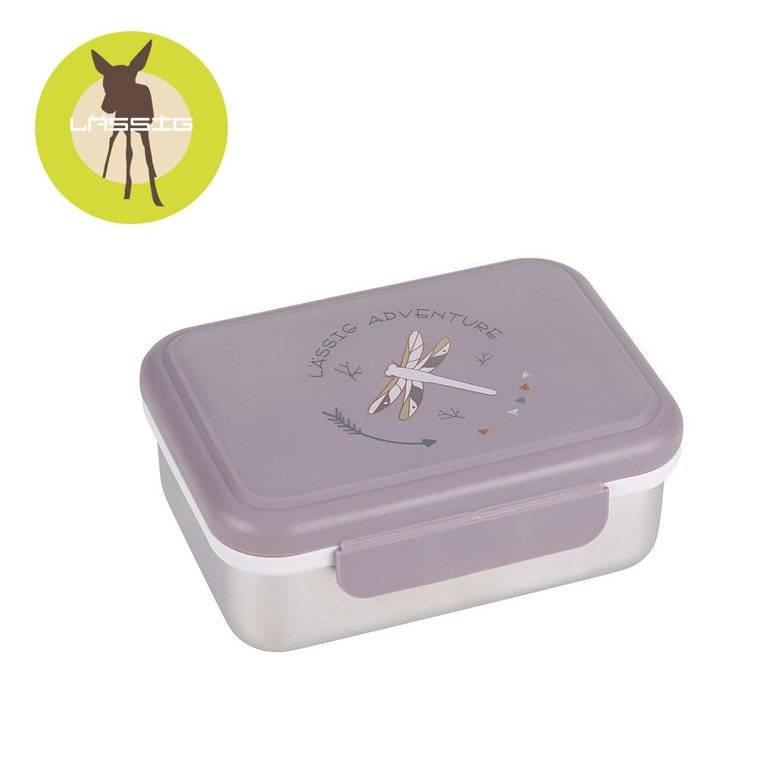 Lunchbox ze stali nierdzewnej Adventure Ważka Lassig – pojemnik śniadaniowy dla dzieci
