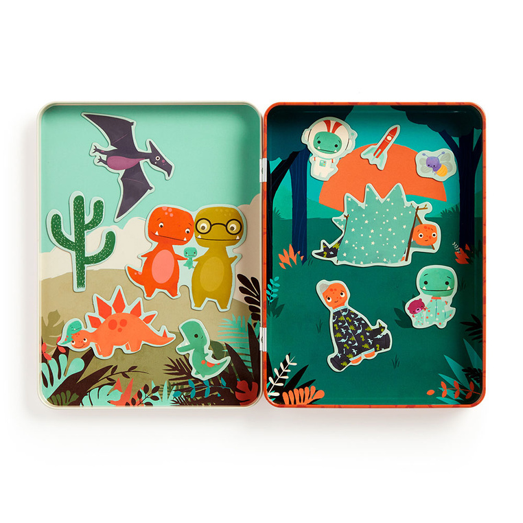 Tablica magnetyczna Tiny T.rex Mudpuppy - kolorowa zabawka magnetyczna 4+