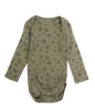 Sinsay Body chłopięce z leśnym wzorem, z długim rękawem