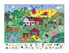 Puzzle obserwacyjne w walizce Farma 24 elementy 3+ Made in France, Janod