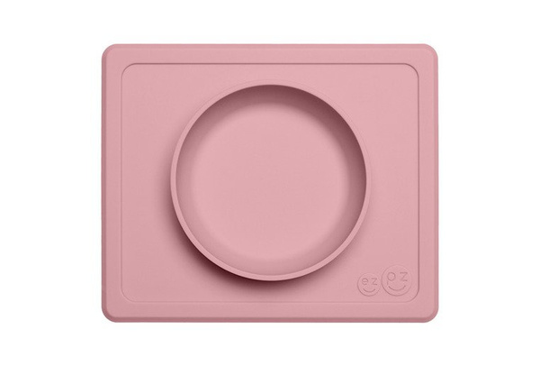 Silikonowa miseczka z podkładką 2w1 Mini Bowl, dla dzieci, 0 m+, EZPZ